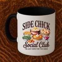 Side Chick Social Club Thanksgiving Coffee Mug thumb 2