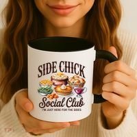 Side Chick Social Club Thanksgiving Coffee Mug thumb 3