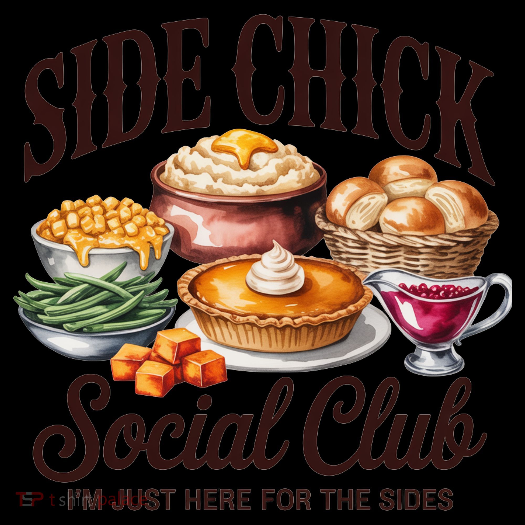 Side Chick Social Club Thanksgiving Coffee Mug