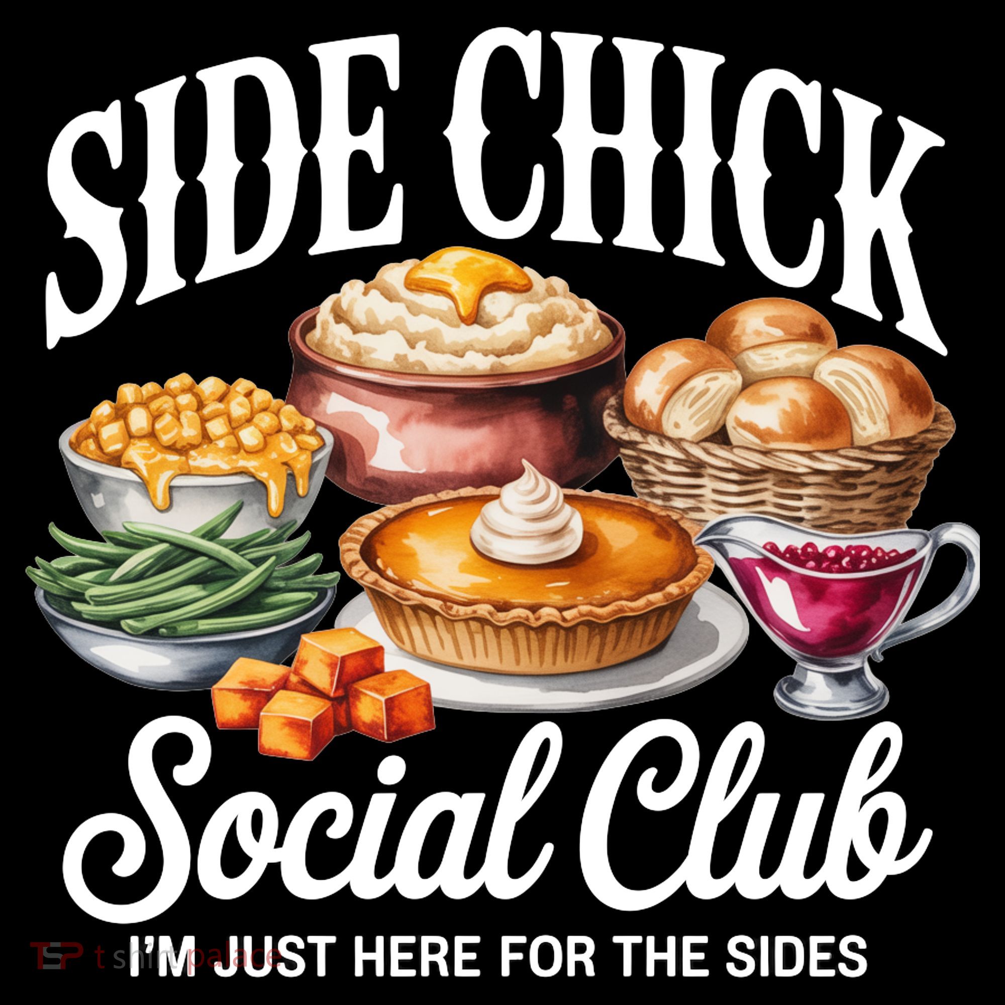 Side Chick Social Club Thanksgiving Women's Hoodie