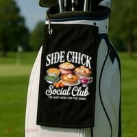 Side Chick Social Club Thanksgiving Golf Towel thumb 2