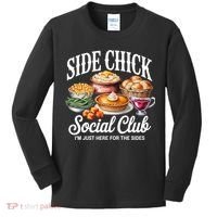 Side Chick Social Club Thanksgiving Kids Long Sleeve Shirt thumb 0