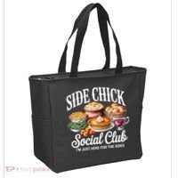 Side Chick Social Club Thanksgiving Tote Bag thumb 2