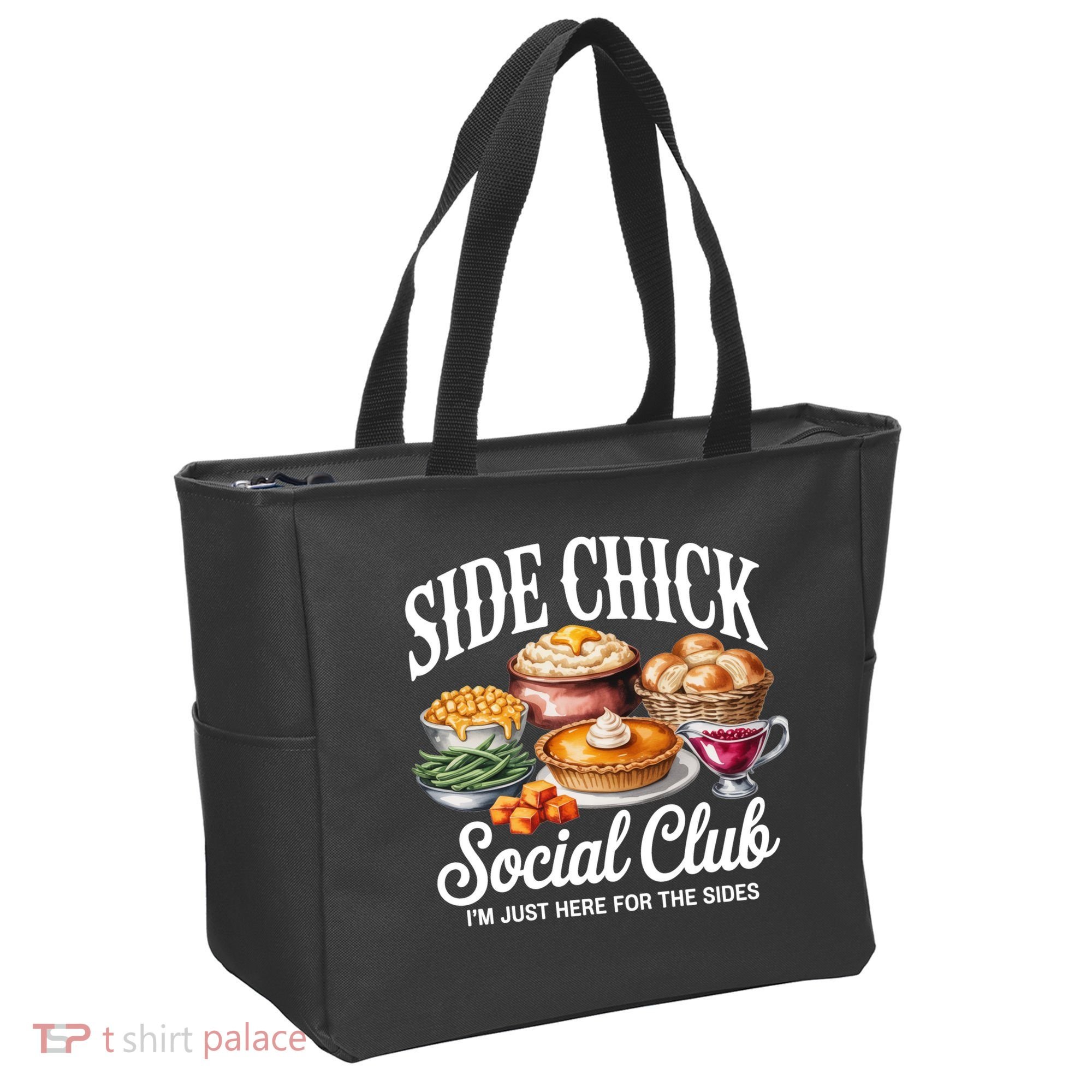 Side Chick Social Club Thanksgiving Tote Bag