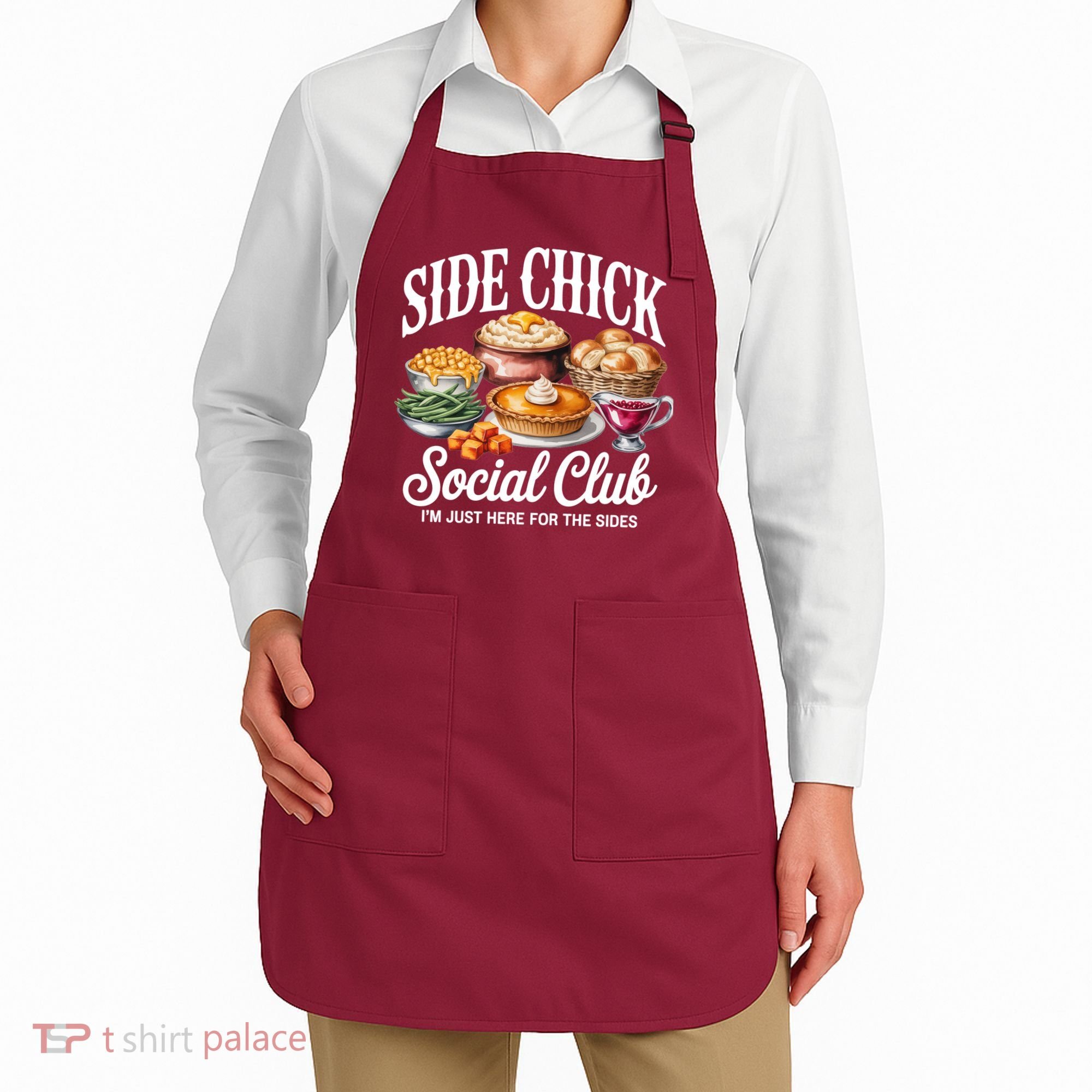 Side Chick Social Club Thanksgiving Apron