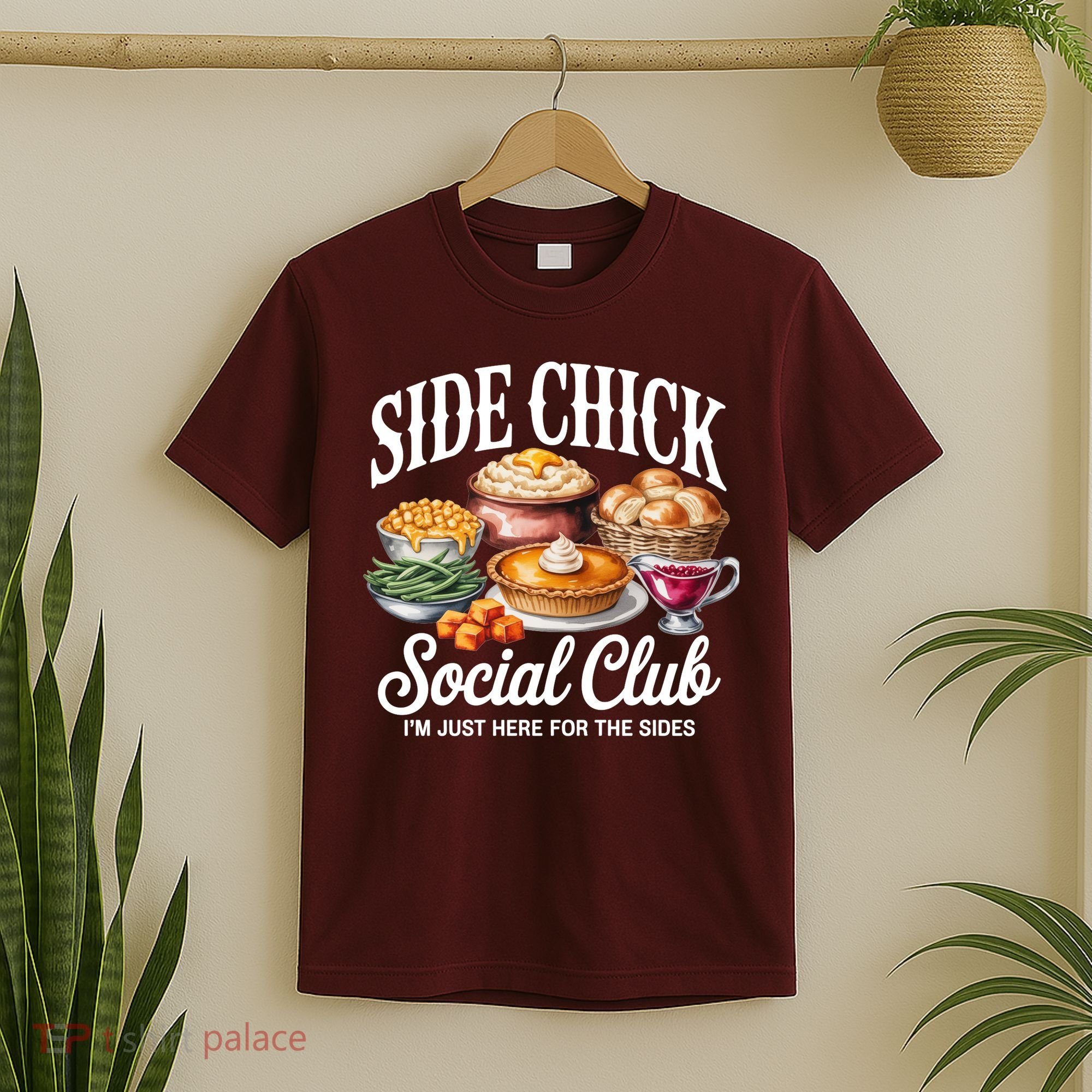Side Chick Social Club Thanksgiving T-Shirt