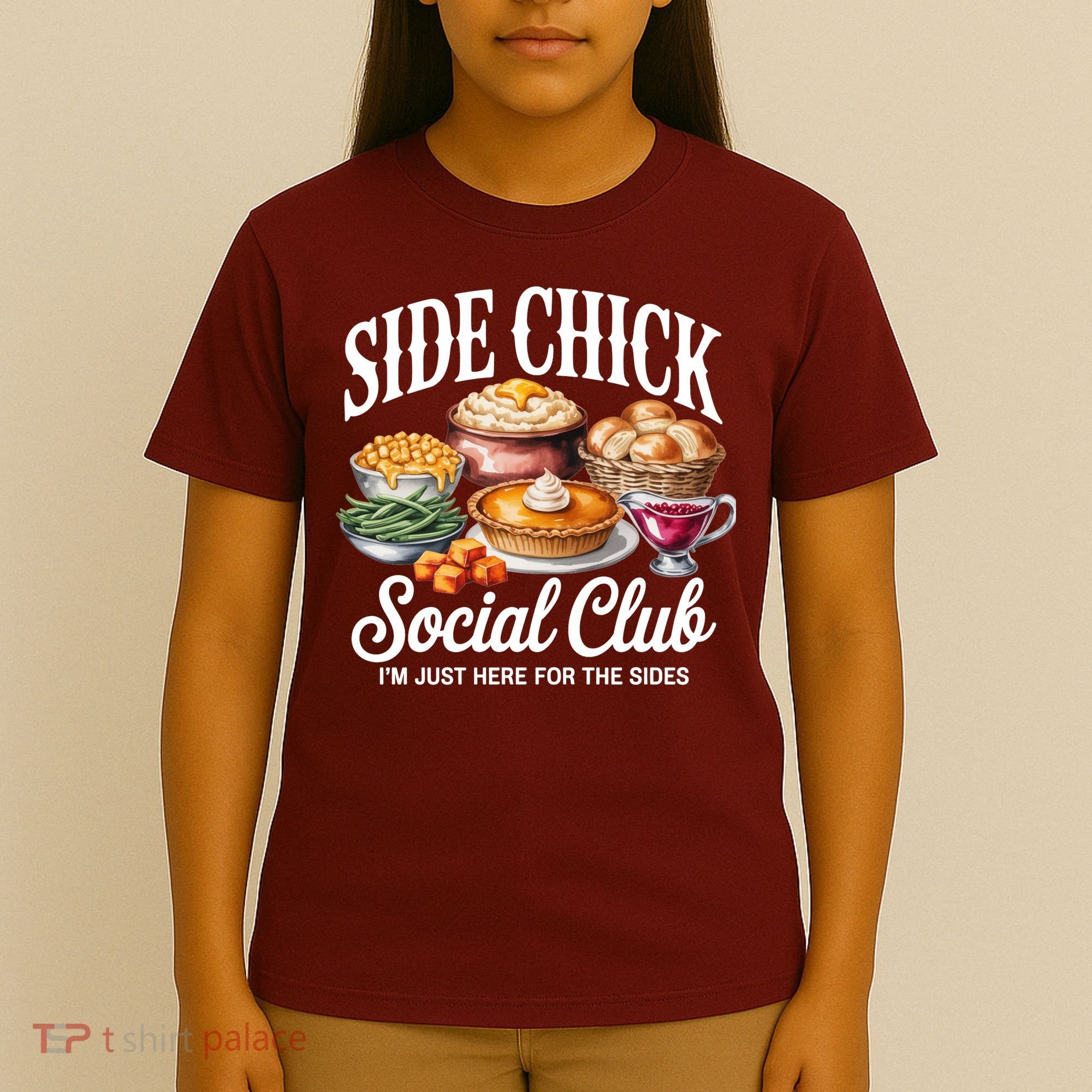 Side Chick Social Club Thanksgiving T-Shirt