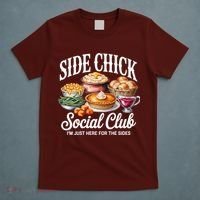 Side Chick Social Club Thanksgiving T-Shirt thumb 5