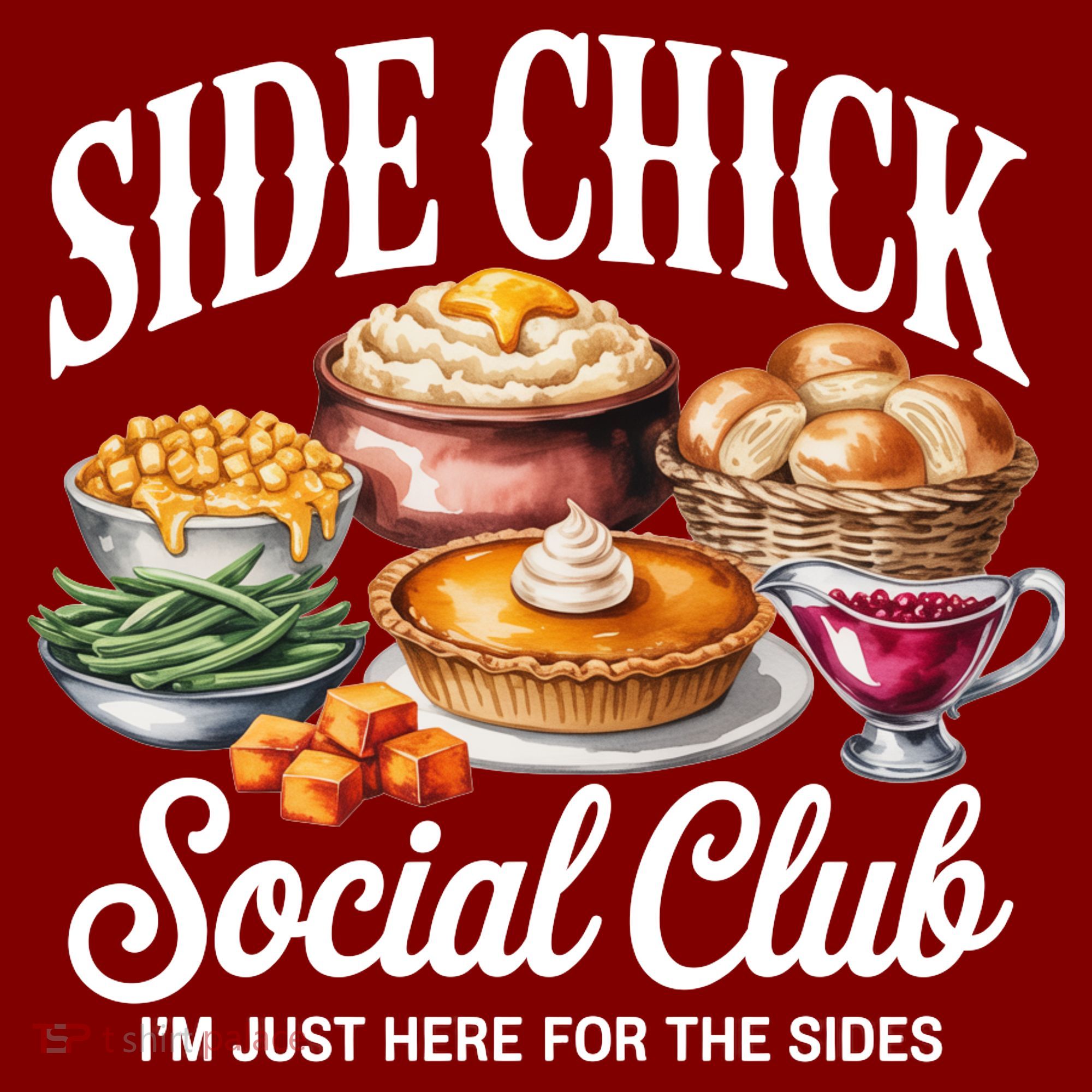 Side Chick Social Club Thanksgiving Beanie