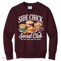 Side Chick Social Club Thanksgiving Kids Sweatshirt thumb 0