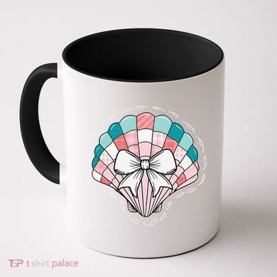 Seashell Coquette Summer Vibes Coastal Hawaii Preppy Beach Coffee Mug