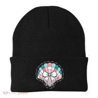 Seashell Coquette Summer Vibes Coastal Hawaii Preppy Beach Beanie thumb 0