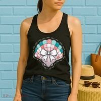 Seashell Coquette Summer Vibes Coastal Hawaii Preppy Beach Women's Tank Top thumb 2