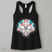 Seashell Coquette Summer Vibes Coastal Hawaii Preppy Beach Women's Tank Top thumb 3