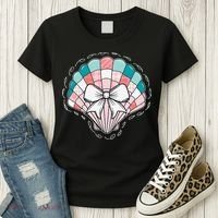 Seashell Coquette Summer Vibes Coastal Hawaii Preppy Beach Women's T-Shirt thumb 3