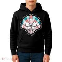 Seashell Coquette Summer Vibes Coastal Hawaii Preppy Beach Kids Hoodie thumb 4