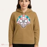 Seashell Coquette Summer Vibes Coastal Hawaii Preppy Beach Hoodie thumb 5