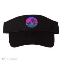 Sunset Cool Summer Vacation Women Beach Palm Tree Visor thumb 0