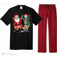 Santa Claus & Skeleton Christmas Pajama Set thumb 0