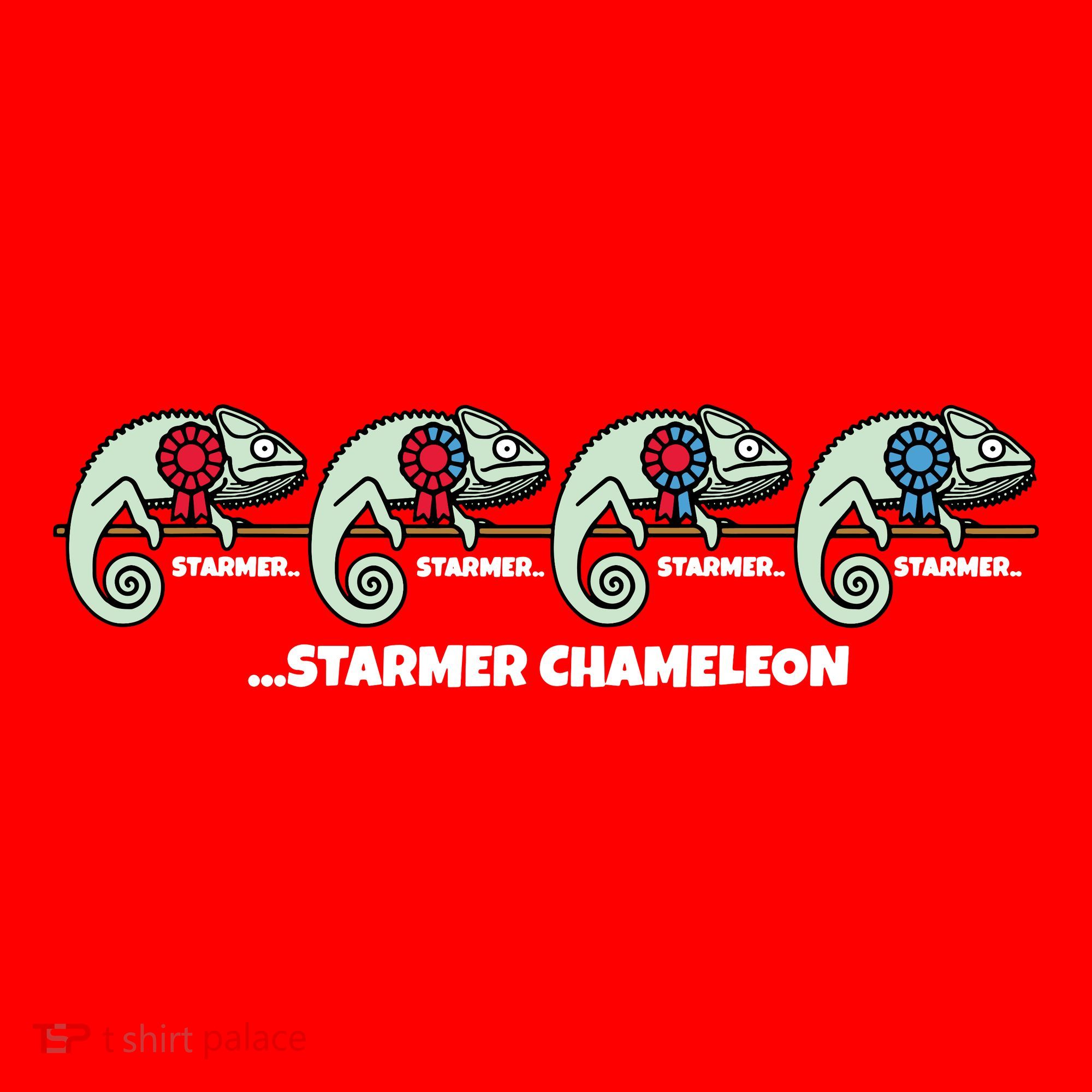 Starmer Chameleon Santa Hat