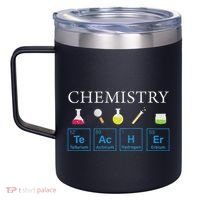Science Chemical Symbol Chemistry Teacher 12oz Stainless Steel Coffee Mug thumb 2