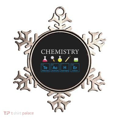 Science Chemical Symbol Chemistry Teacher Ornament