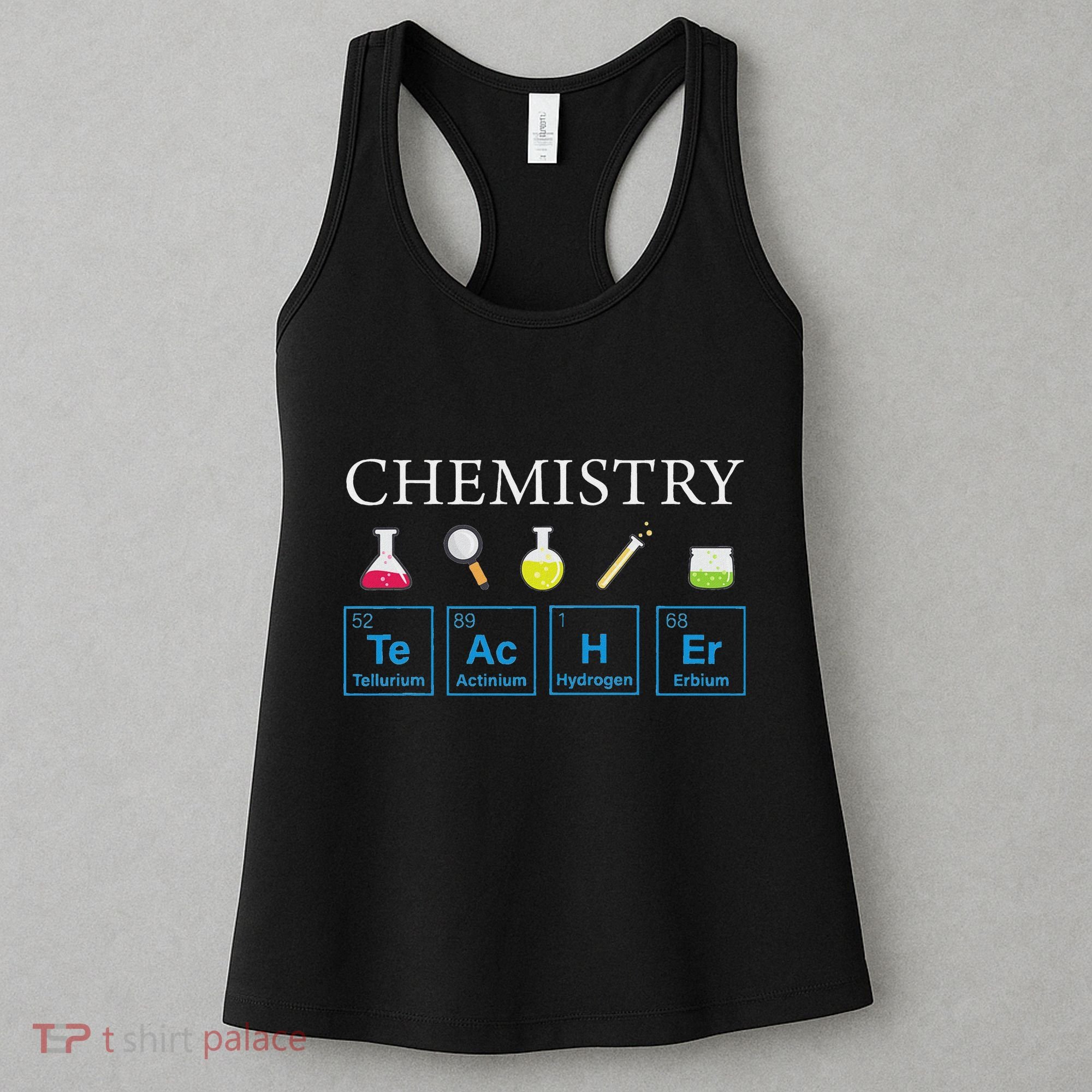 Science Chemical Symbol Chemistry Teacher Women's Tank Top