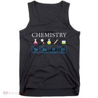 Science Chemical Symbol Chemistry Teacher Tank Top thumb 0