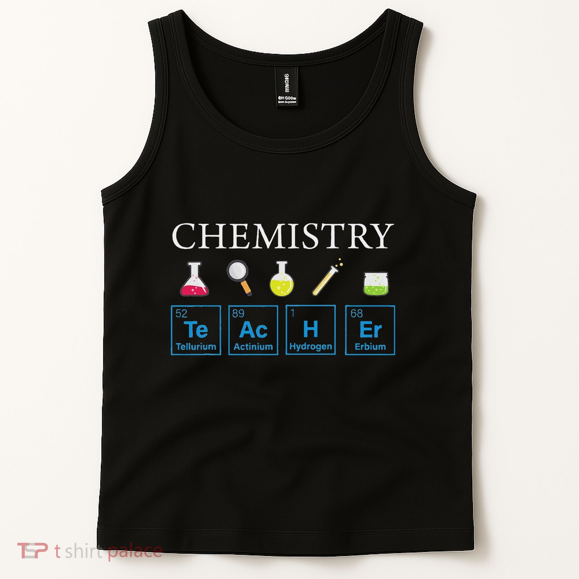 Science Chemical Symbol Chemistry Teacher Tank Top