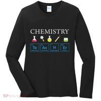 Science Chemical Symbol Chemistry Teacher Women's Long Sleeve Shirt thumb 0