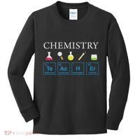 Science Chemical Symbol Chemistry Teacher Kids Long Sleeve Shirt thumb 0