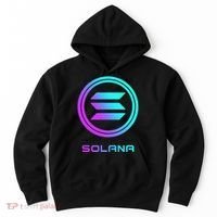 Solana Crypto Sol Coin Blockchain Decentralized Application Hoodie thumb 0