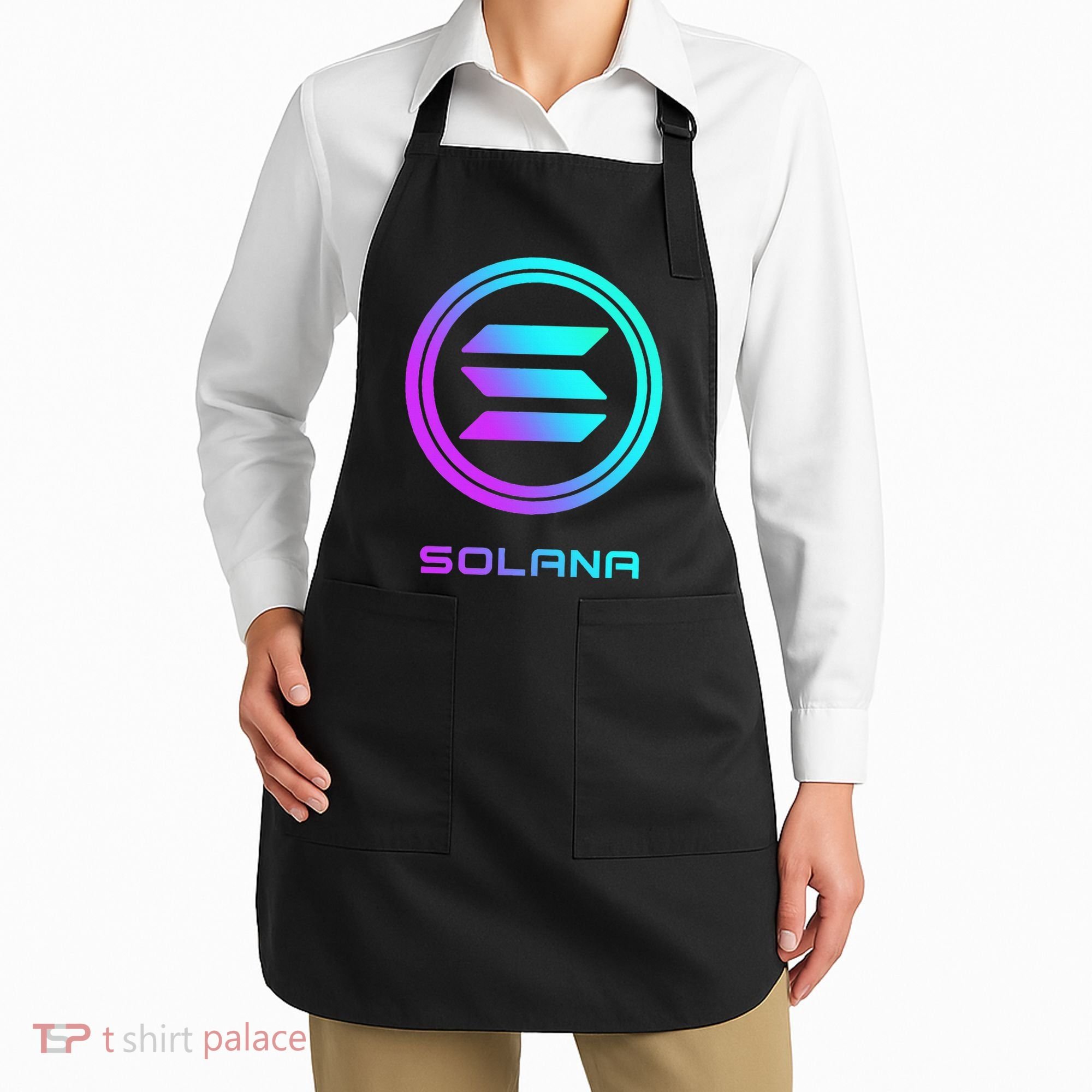 Solana Crypto Sol Coin Blockchain Decentralized Application Apron