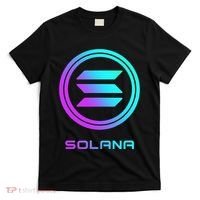 Solana Crypto Sol Coin Blockchain Decentralized Application T-Shirt thumb 0