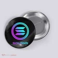 Solana Crypto Sol Coin Blockchain Decentralized Application Button thumb 0