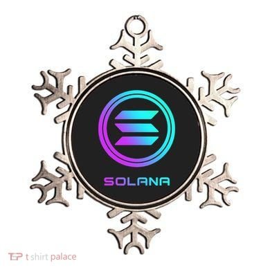 Solana Crypto Sol Coin Blockchain Decentralized Application Ornament