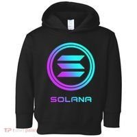 Solana Crypto Sol Coin Blockchain Decentralized Application Toddler Hoodie thumb 0