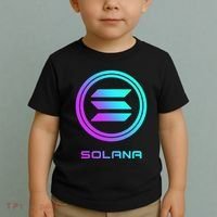 Solana Crypto Sol Coin Blockchain Decentralized Application Toddler T-Shirt thumb 2