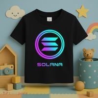 Solana Crypto Sol Coin Blockchain Decentralized Application Toddler T-Shirt thumb 3