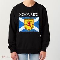 Stewart Clan Scottish Name Scotland Flag Women's Sweatshirt thumb 0