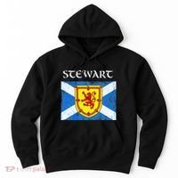 Stewart Clan Scottish Name Scotland Flag Hoodie thumb 0