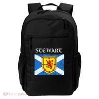 Stewart Clan Scottish Name Scotland Flag Backpack thumb 0