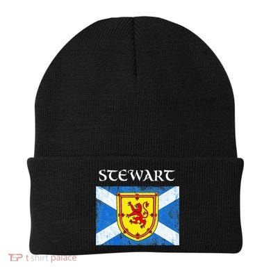 Stewart Clan Scottish Name Scotland Flag Beanie
