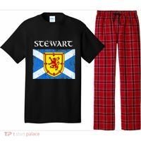 Stewart Clan Scottish Name Scotland Flag Pajama Set thumb 0
