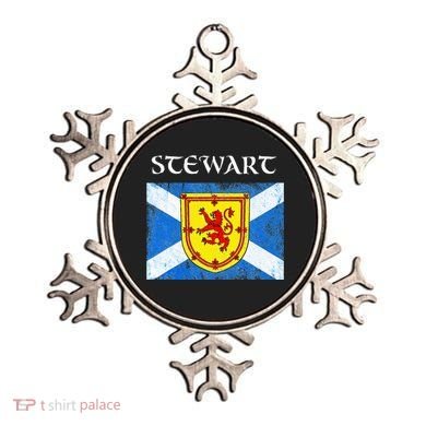 Stewart Clan Scottish Name Scotland Flag Ornament