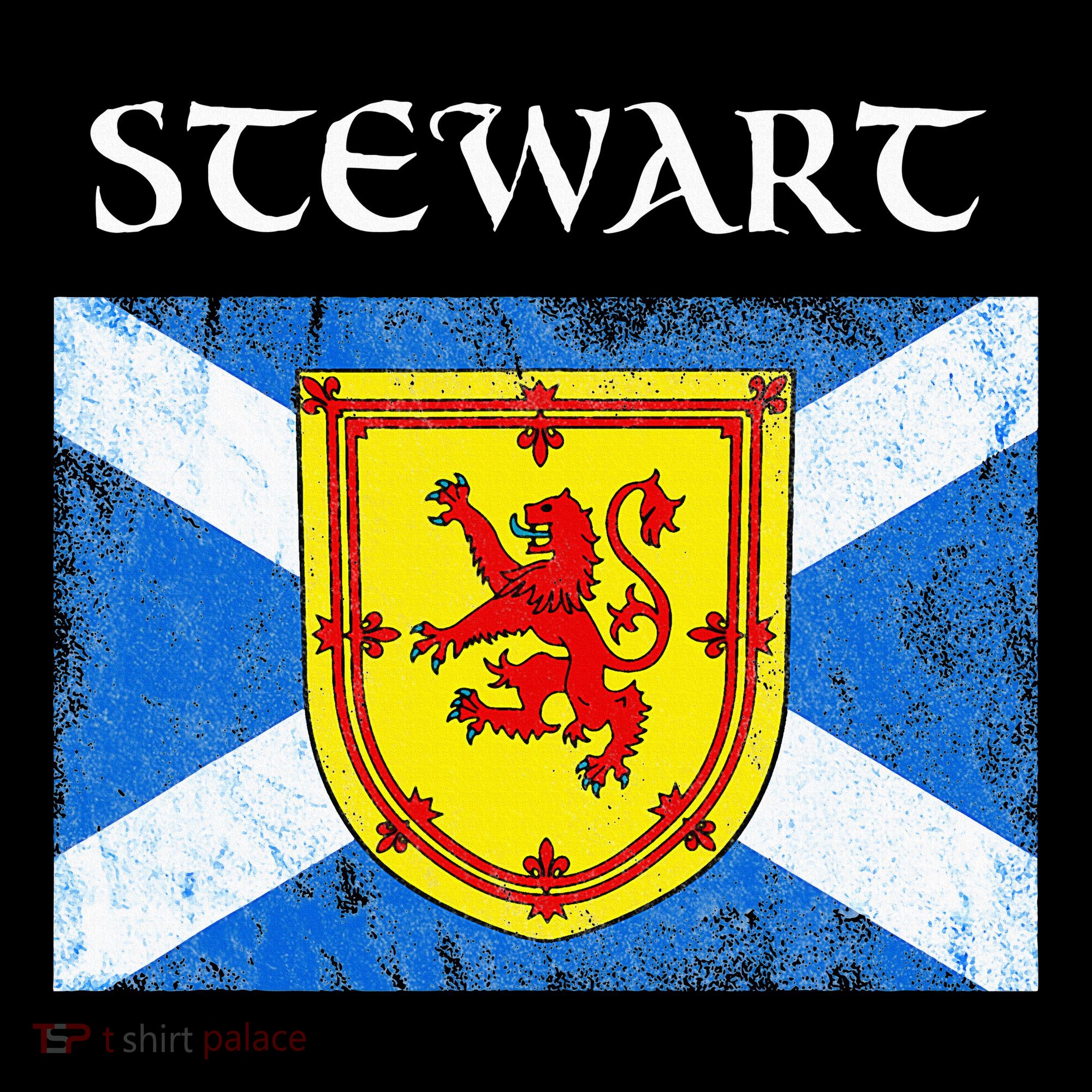 Stewart Clan Scottish Name Scotland Flag Baby Bodysuit