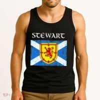 Stewart Clan Scottish Name Scotland Flag Tank Top thumb 3