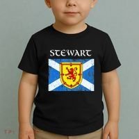 Stewart Clan Scottish Name Scotland Flag Toddler T-Shirt thumb 2