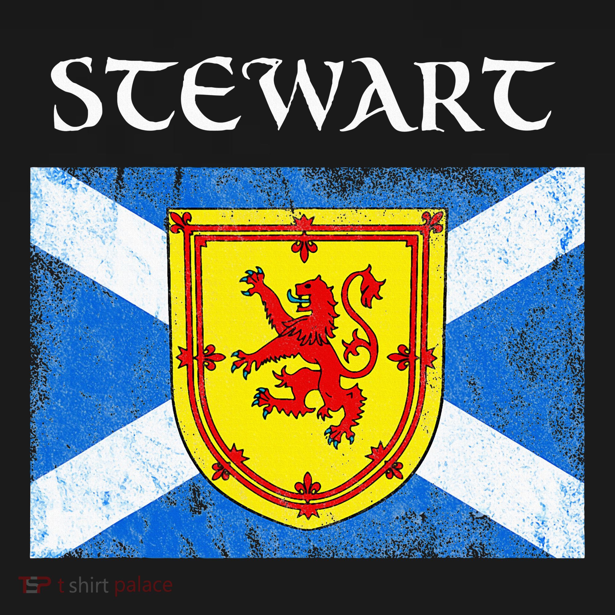 Stewart Clan Scottish Name Scotland Flag Kids Hoodie