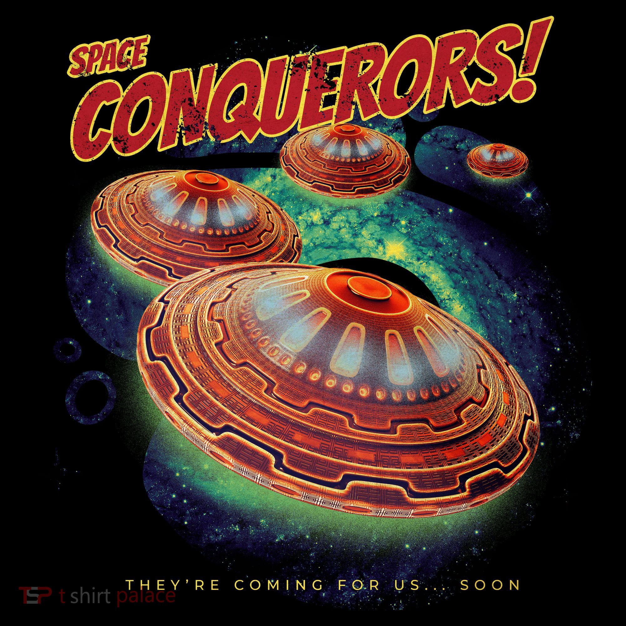 Space Conquerors Coaster